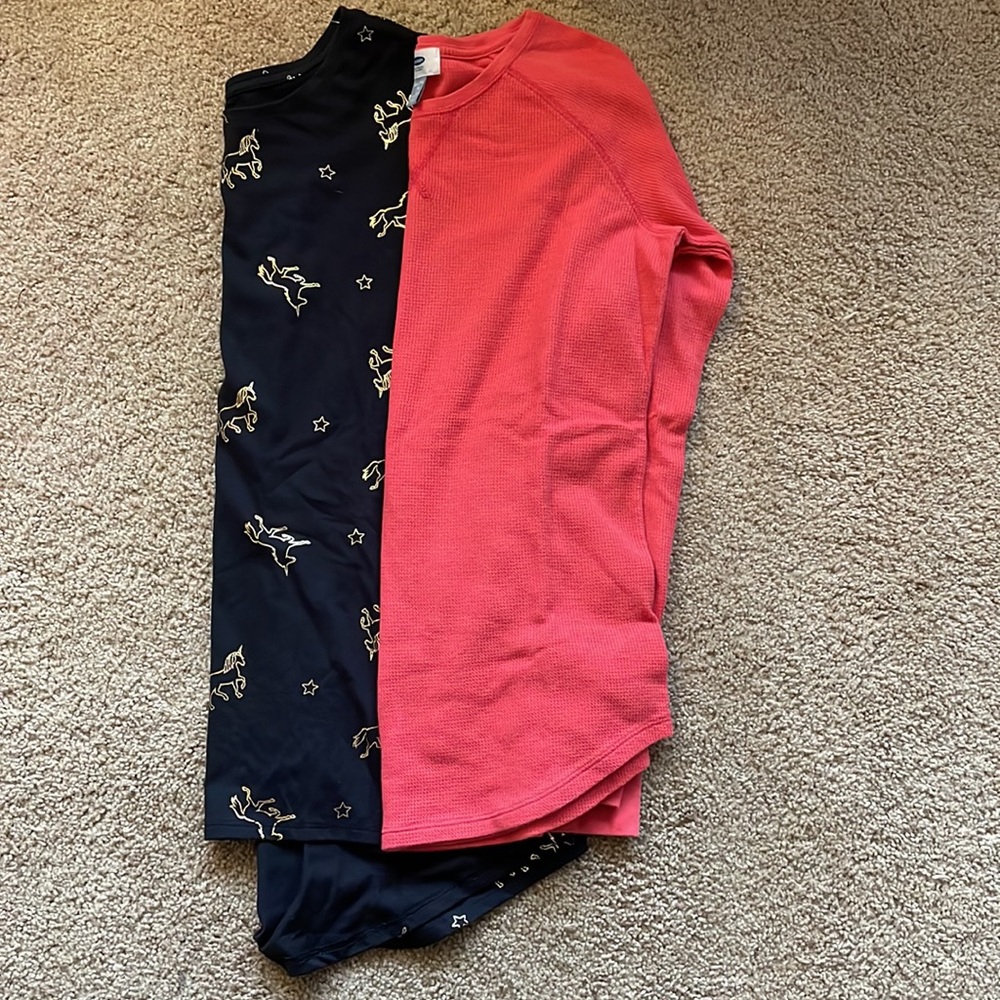 Girls long sleeve tee shirts